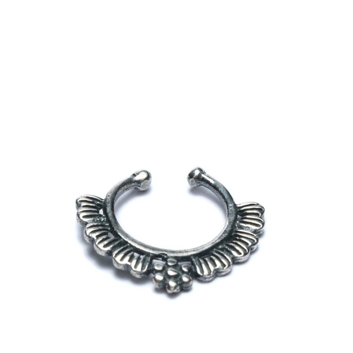 Lotus Silver Septum Ring – Noita Designs